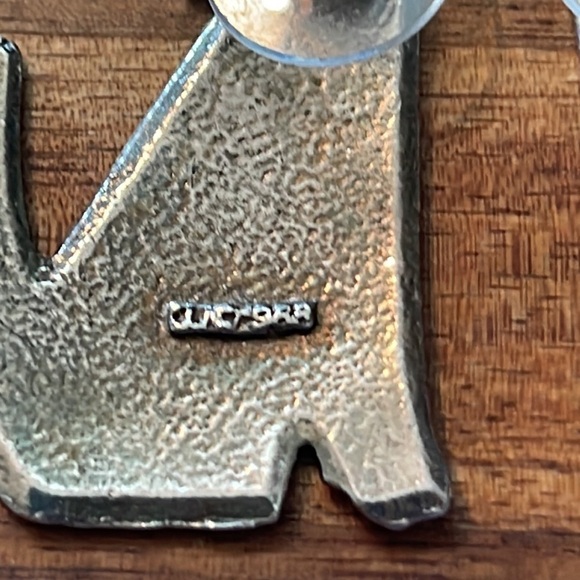 Jj Jonette Southwest 1988 Howling Wolf Pierced Earrings. P/A - Picture 3 of 3